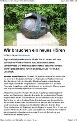 Wir brauchen ein neues H&ouml;ren