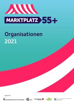 Organisationen 2021 - Marktplatz 55+