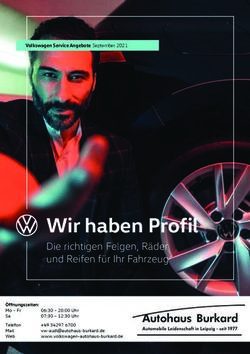 Wir haben Profil Die richtigen Felgen, Räder und Reifen für Ihr Fahrzeug - Volkswagen Service Angebote - Volkswagen Werbung