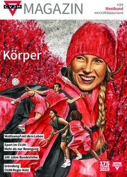 MAGAZIN Körper - Sport im CVJM