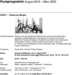 Kursprogramm August 2019 - März 2020 - Frauenverein ...