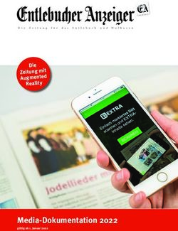 Media-Dokumentation 2022 - Die Zeitung mit Augmented Realit y - gültig ab 1. Januar 2022 - Entlebucher Anzeiger