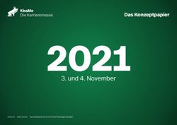 Und 4. November - Das Konzeptpapier - KISS ME Hannover