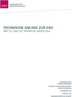 TECHNISCHE ANLAGE ZUR EAU - KBV_ITA_VGEX_SST_TECHNISCHE_ANLAGE_EAU - of /ita-update