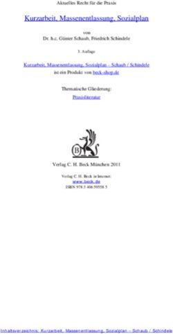 Kurzarbeit, Massenentlassung, Sozialplan