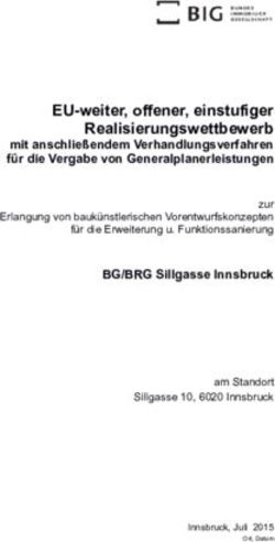 EU-weiter, offener, einstufiger Realisierungswettbewerb - architekturwettbewerb
