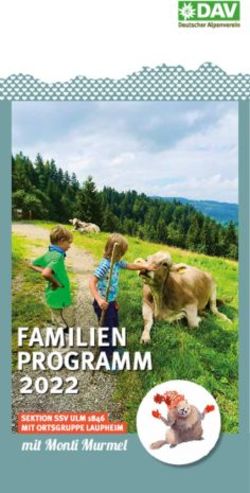 FAMILIEN 2022 mit Monti Murmel - DAV SSV Ulm 1846