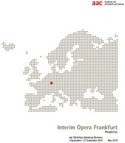 Interim Opera Frankfurt - aac Academy for - Prospectus - aac Academy for Architectural Culture