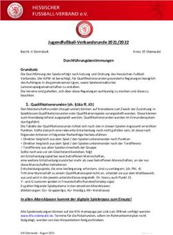 Jugendfu&szlig;ball-Verbandsrunde 2021/2022 - HFV Online