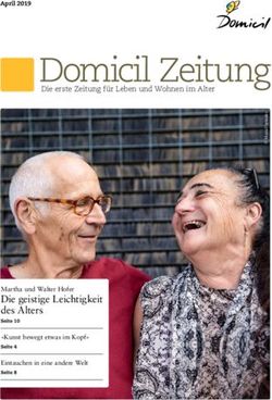 Die geistige Leichtigkeit des Alters - Martha und Walter Hofer - Die erste Zeitung f&uuml;r Leben und Wohnen im Alter - Domicil Bern
