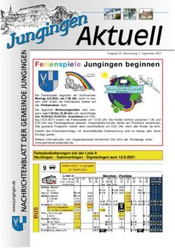 Ferienspiele Jungingen beginnen
