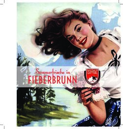 FIEBERBRUNN Sommerfrische in - Wildalpgatterl