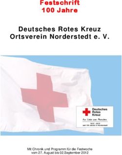 Festschrift 100 Jahre - Deutsches Rotes Kreuz Ortsverein Norderstedt e. V.