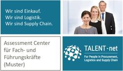 Assessment Center f&uuml;r Fach- und F&uuml;hrungskr&auml;fte (Muster) - Wir sind Einkauf. Wir sind Logistik. Wir sind Supply Chain - TALENT-net