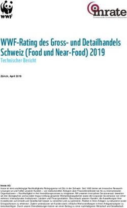 WWF-Rating des Gross- und Detailhandels Schweiz (Food und Near-Food) 2019