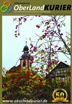 Schweinfurter OberLandKURIER - Informationen aus Kultur, Tourismus und Wirtschaft - Schweinfurt-Oberland-Kurier