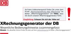XRechnungsgenerator der DB