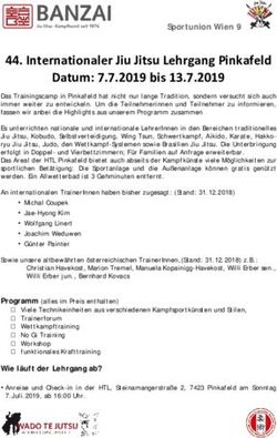 Internationaler Jiu Jitsu Lehrgang Pinkafeld Datum: 7.7.2019 bis 13.7.2019 - Banzai Jiu Jitsu