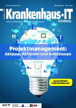 Projektmanagement: Akteure, Aktionen und Ambitionen - Special: 68 Seiten KHZG Markt&uuml;bersicht - Krankenhaus-IT Journal