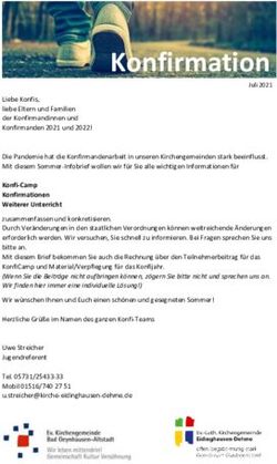 Konfirmation - Luth. Kirchengemeinde Eidinghausen-Dehme