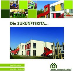Die ZUKUNFTSKITA - bgw-bielefeld.de Infos: 0521 8809-259 - BGW Bielefeld