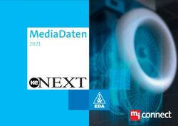 MEDIADATEN 2021 - VERLAG MODERNE INDUSTRIE