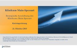 Klinikum Main-Spessart - Strategische Au srichtu ng d es Kliniku m s Main-Sp essart