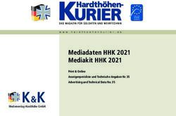 Mediadaten HHK 2021 Mediakit HHK 2021 - Hardth&ouml;henkurier