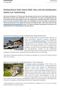 HOLIDAYCHECK GOLD AWARD 2020: DAS SIND DIE BELIEBTESTEN HOTELS ZUM VALENTINSTAG - NEWSROOM HOLIDAYCHECK