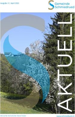 Ausgabe 3 | April 2021 - www.schmiedrued.ch - Gemeinde Schmiedrued