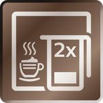 Die größte Auswahl mit einer kompakten Maschine - Genießen Sie bis zu 5.000 Tassen* Kaffee ohne zu entkalken