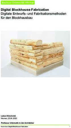 Digital Blockhouse Fabrication - Digitale Entwurfs- und Fabrikationsmethoden für den Blockhausbau - Bauhaus ...