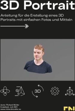 Anleitung für die Erstellung eines 3D Portraits mit einfachen Fotos und Mitteln - Autor: Richard Müller Erstellzeit: Juli 2021 www.richardmueller.eu