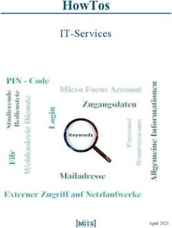 HowTos IT-Services - April 2021