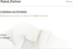 CORONA-HILFSFONDS Ma&szlig;nahmen nach 2 Abs 2 Z 7 ABBAG-Gesetz - April 2020 - Rabel & Partner