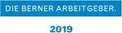 2019 Die Berner Arbeitgeber