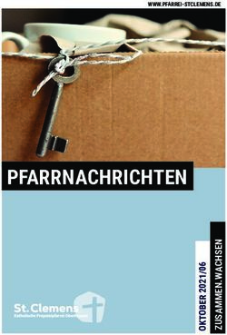 PFARRNACHRICHTEN - WWW.PFARREI-STCLEMENS.DE - Pfarrei Deutschland