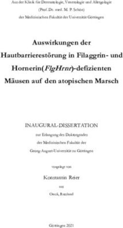 Auswirkungen der Hautbarrierest&ouml;rung in Filaggrin- und Hornerin(FlgHrnr)-defizienten M&auml;usen auf den atopischen Marsch - eDiss