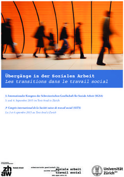 Übergänge in der Sozialen Arbeit - Les transitions dans le travail social