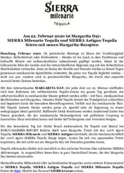 Am 22. Februar 2020 ist Margarita Day: SIERRA Milenario Tequila und SIERRA Antiguo Tequila feiern mit neuen Margarita-Rezepten - borco