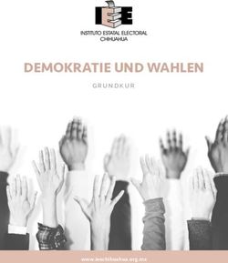 DEMOKRATIE UND WAHLEN - www.ieechihuahua.org.mx - Instituto Estatal Electoral Chihuahua