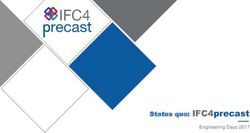 Engineering Days 2017 - Status quo: IFC4precast - fdu