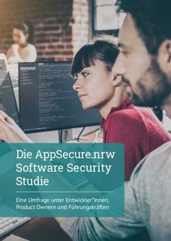 Die AppSecure.nrw Software Security Studie - Eine Umfrage unter Entwickler*innen, Product Ownern und F&uuml;hrungskr&auml;ften