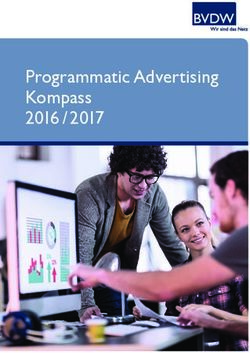 Programmatic Advertising Kompass 2016 / 2017