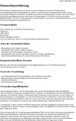 Datenschutzerkl&auml;rung - Auroville.de