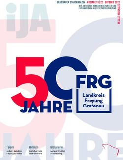 Feiern - Tourismus Grafenau