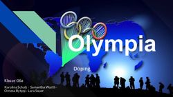 Olympia Doping Klasse G6a - Klosterschulen Offenburg
