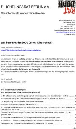 FL&Uuml;CHTLINGSRAT BERLIN e.V - Menschenrechte kennen keine Grenzen