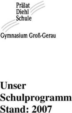 Unser Schulprogramm Stand: 2007 - Pr&auml;lat-Diehl-Schule