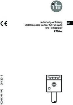 Bedienungsanleitung Elektronischer Sensor f&uuml;r F&uuml;llstand und Temperatur - LT80xx DE - ifm